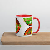 All over logo Mug